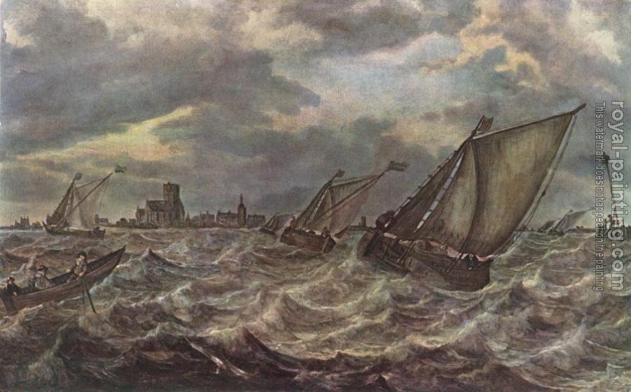 Abraham Van Beyeren : Rough Sea